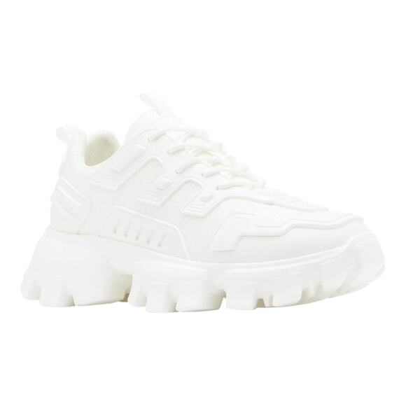 Steve Madden Men\'s Ponce Lace Up Low Top Sneakers White Size 7 1/2 main image 4